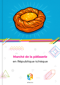 Marché de la pâtisserie en République tchèque