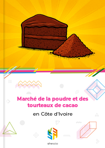 Marché de la poudre et des tourteaux de cacao en Côte d'Ivoire