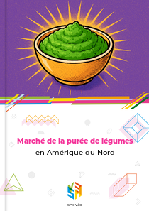 Marché de la purée de légumes en Amérique du Nord