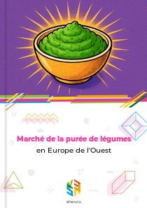 Marché de la purée de légumes en Europe de l'Ouest