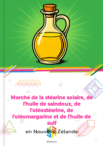 Marché de la stéarine solaire, de l'huile de saindoux, de l'oléostéarine, de l'oléomargarine et de l'huile de suif en Nouvelle-Zélande