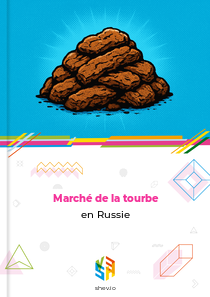 Marché de la tourbe en Russie
