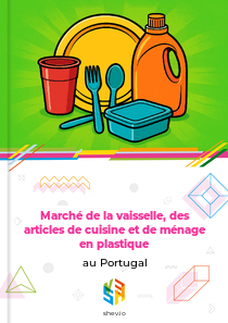 Marché de la vaisselle, des articles de cuisine et de ménage en plastique au Portugal