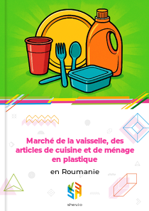 Marché de la vaisselle, des articles de cuisine et de ménage en plastique en Roumanie