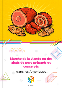 Marché de la viande ou des abats de porc préparés ou conservés dans les Amériques