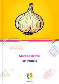 Marché de l'ail en Angola