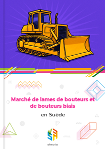 Marché de lames de bouteurs et de bouteurs biais en Suède