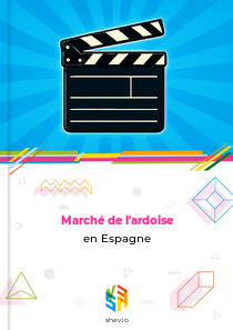 Marché de l'ardoise en Espagne
