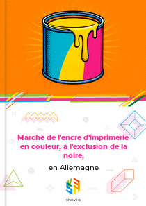 Marché de l'encre d'imprimerie en couleur, à l'exclusion de la noire, en Allemagne