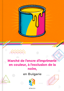 Marché de l'encre d'imprimerie en couleur, à l'exclusion de la noire, en Bulgarie