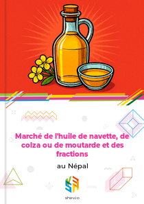 Marché de l'huile de navette, de colza ou de moutarde et des fractions au Népal