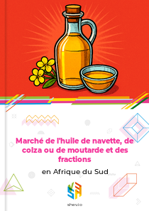 Marché de l'huile de navette, de colza ou de moutarde et des fractions en Afrique du Sud