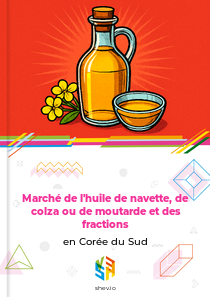 Marché de l'huile de navette, de colza ou de moutarde et des fractions en Corée du Sud
