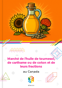 Marché de l'huile de tournesol, de carthame ou de coton et de leurs fractions au Canada