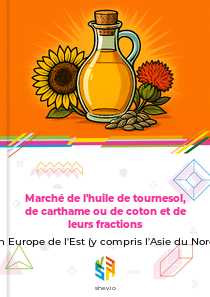 Marché de l'huile de tournesol, de carthame ou de coton et de leurs fractions en Europe de l'Est (y compris l'Asie du Nord)