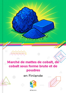 Marché de mattes de cobalt, de cobalt sous forme brute et de poudres en Finlande