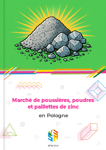 Marché de poussières, poudres et paillettes de zinc en Pologne