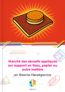 Marché des abrasifs appliqués sur support en tissu, papier ou autre matière en Bosnie-Herzégovine