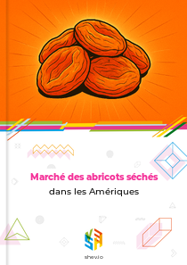 Marché des abricots séchés dans les Amériques