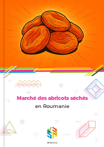 Marché des abricots séchés en Roumanie
