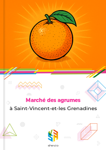 Marché des agrumes à Saint-Vincent-et-les Grenadines