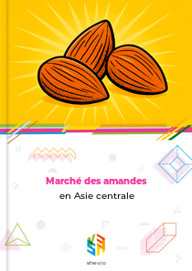 Marché des amandes en Asie centrale