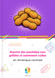 Marché des arachides non grillées ni autrement cuites en Amérique centrale
