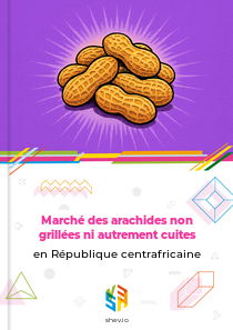 Marché des arachides non grillées ni autrement cuites en République centrafricaine