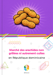 Marché des arachides non grillées ni autrement cuites en République dominicaine
