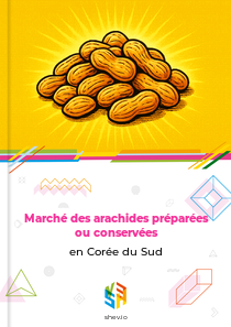 Marché des arachides préparées ou conservées en Corée du Sud