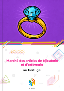 Marché des articles de bijouterie et d'orfèvrerie au Portugal