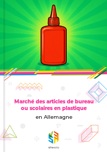 Marché des articles de bureau ou scolaires en plastique en Allemagne