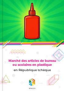 Marché des articles de bureau ou scolaires en plastique en République tchèque