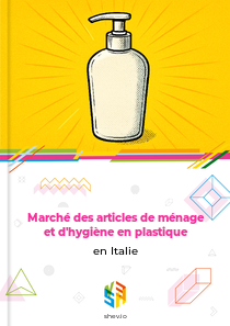 Marché des articles de ménage et d'hygiène en plastique en Italie
