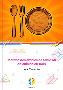 Marché des articles de table ou de cuisine en bois en Croatie