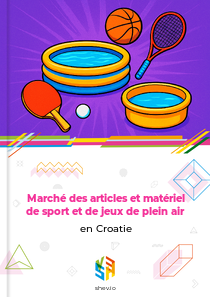 Marché des articles et matériel de sport et de jeux de plein air en Croatie