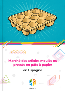 Marché des articles moulés ou pressés en pâte à papier en Espagne