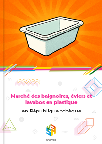 Marché des baignoires, éviers et lavabos en plastique en République tchèque