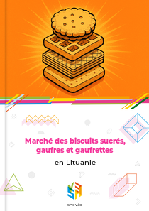 Marché des biscuits sucrés, gaufres et gaufrettes en Lituanie