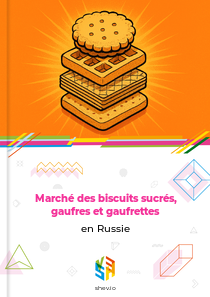 Marché des biscuits sucrés, gaufres et gaufrettes en Russie