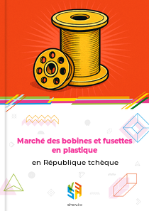 Marché des bobines et fusettes en plastique en République tchèque