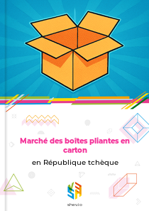 Marché des boîtes pliantes en carton en République tchèque