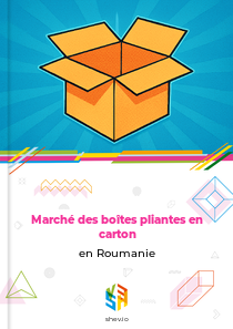 Marché des boîtes pliantes en carton en Roumanie