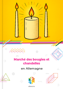 Marché des bougies et chandelles en Allemagne