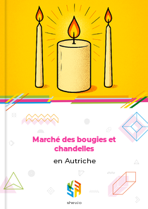 Marché des bougies et chandelles en Autriche