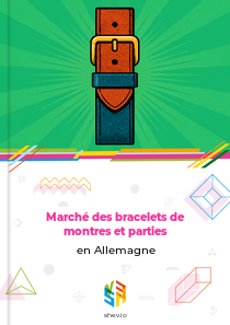 Marché des bracelets de montres et parties en Allemagne