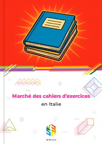 Marché des cahiers d'exercices en Italie