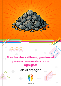 Marché des cailloux, graviers et pierres concassées pour agrégats en Allemagne