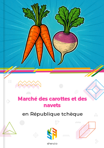 Marché des carottes et des navets en République tchèque