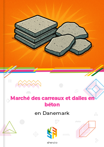 Marché des carreaux et dalles en béton en Danemark